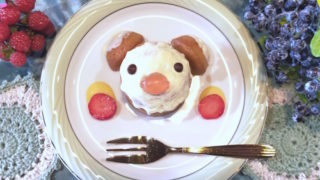 うっかりやさんのペネロペ絵本原画展のコラボスイーツ「ノネット